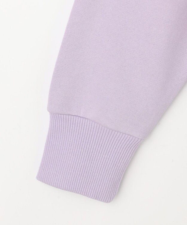 J.PRESS LADIES 【WEB限定】ロゴ裏毛 パーカー 【WEB限定】ラベンダー系