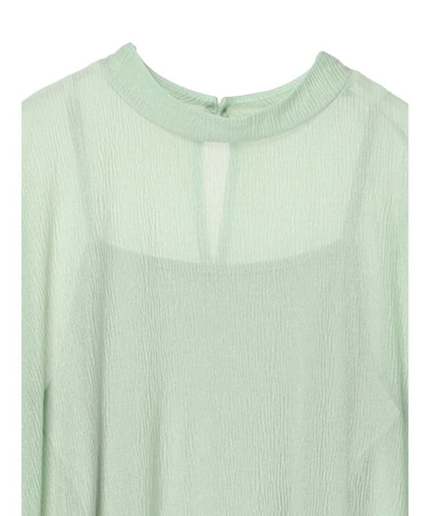 earth music&ecology ＳＥＴ２点シアーワンピース＋ペチワンピース Mint