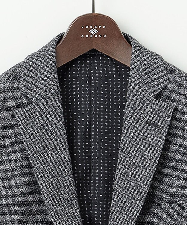 JOSEPH ABBOUD 【ストレッチ/弱撥水】ムリネ ジャージ ジャケット ライトグレー系