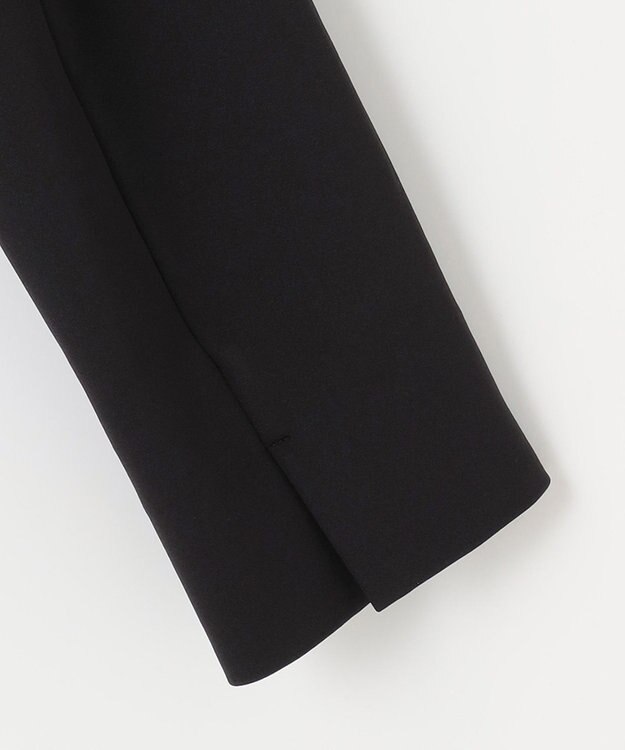 自由区 L 【セットアップ対応・洗える】モクロディ ノーカラージャケット ブラック系