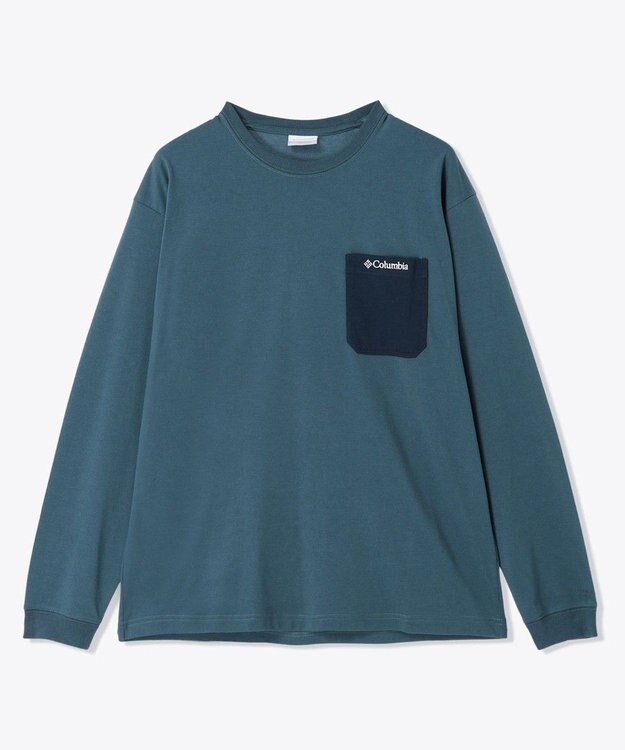 Columbia Columbia/ ヤングストリートロングスリーブクルー /コロンビア Everblue
