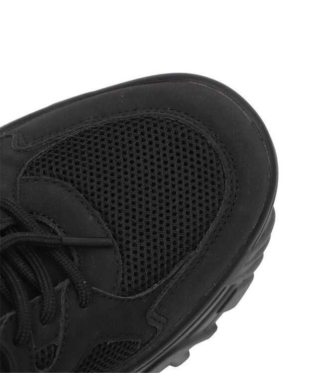 WEGO 【SMLサイズ展開】ボリュームスニーカー ブラック