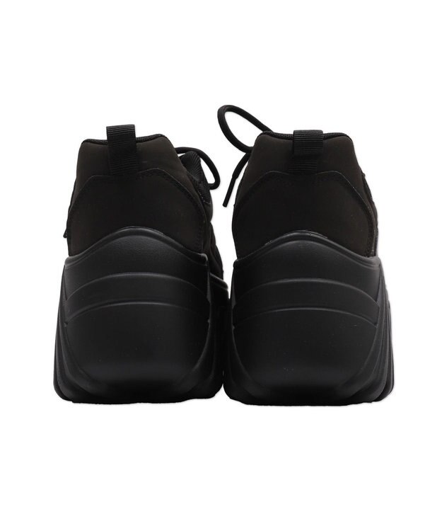 WEGO 【SMLサイズ展開】ボリュームスニーカー ブラック
