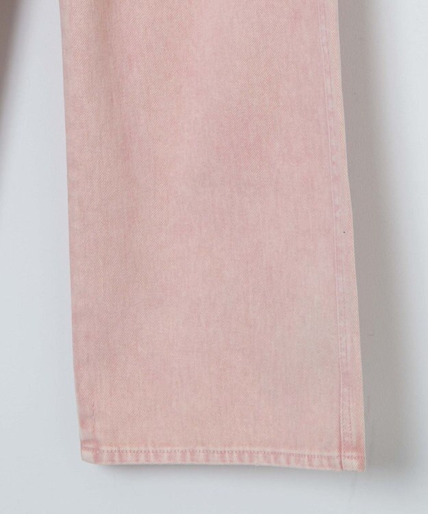 WEGO ウォッシュドカラーストレートパンツ ライトピンク