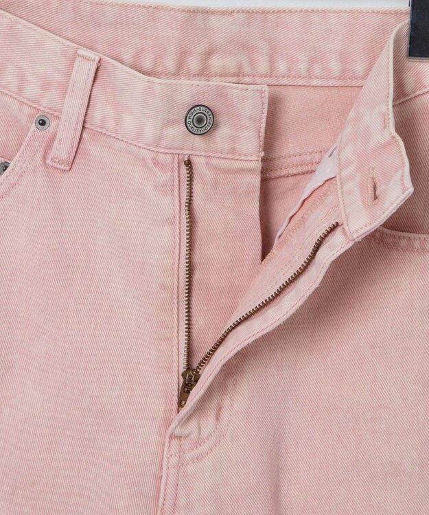 WEGO ウォッシュドカラーストレートパンツ ライトピンク