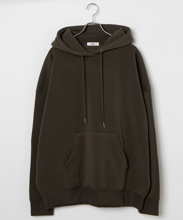 WEGO 【ユニセックス着用ITEM/MLXLサイズ展開/新色追加/裏起毛】スウェットプルパーカー カーキ