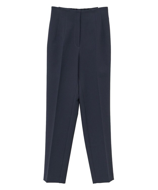 YECCA VECCA スタイルアップテーパードパンツ Navy