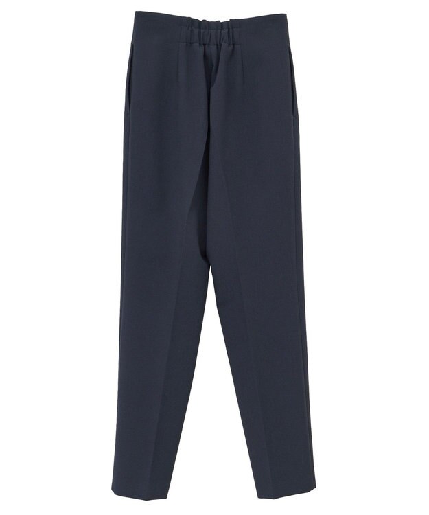 YECCA VECCA スタイルアップテーパードパンツ Navy