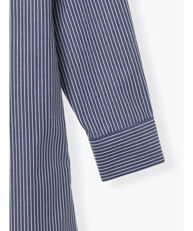 Te chichi サイドホックフロントジップワンピース ブルー