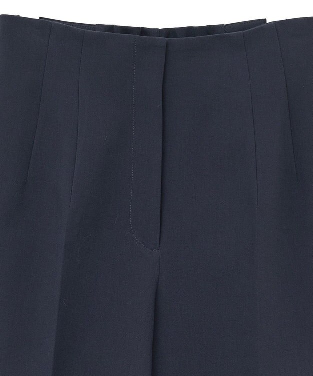 YECCA VECCA スタイルアップテーパードパンツ Navy