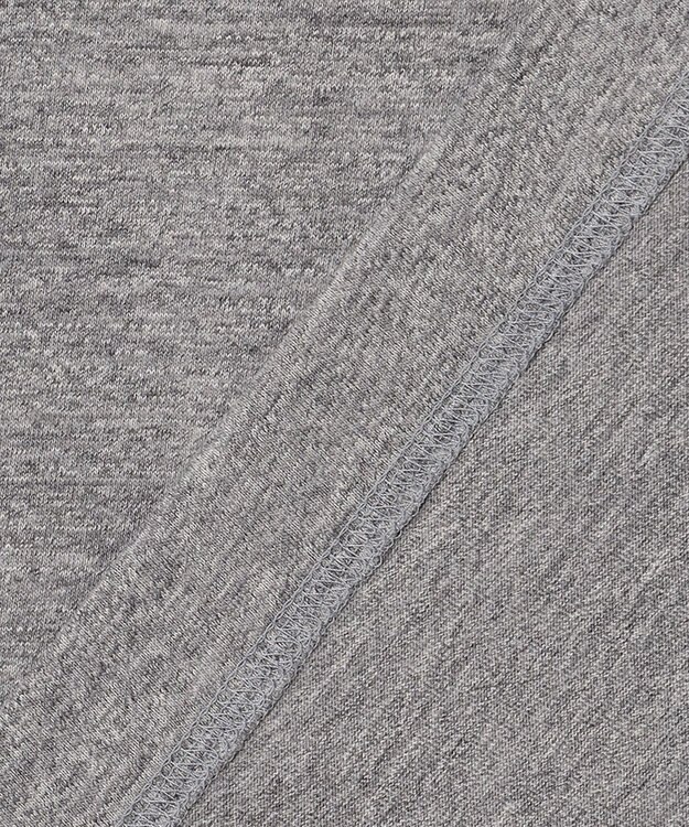 JOSEPH ABBOUD 【キングサイズ・オーガニックコットン使用】JOE COTTONサッカーVネック Tシャツ ライトグレー系