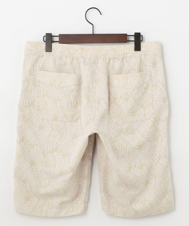 JOSEPH ABBOUD MOUNTAIN 【SPACE／UNISEX】ソアロンリネンジャガード ハーフパンツ ベージュ系7