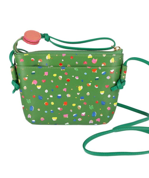 tsumori chisato CARRY てんてん ショルダーバッグ ミニバッグ グリーン
