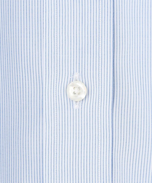J.PRESS MEN 【Single Needle Tailoring / 形態安定】ブロードストライプ シャツ /レギュラー サックスブルー系1