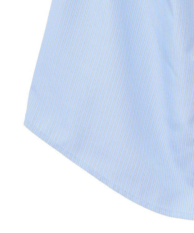 CRAFT STANDARD BOUTIQUE フレンチスリーブブラウス Stripe Blue