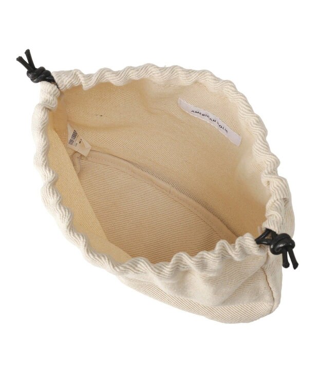 AMERICAN HOLIC トライアングルサマーバッグ Beige