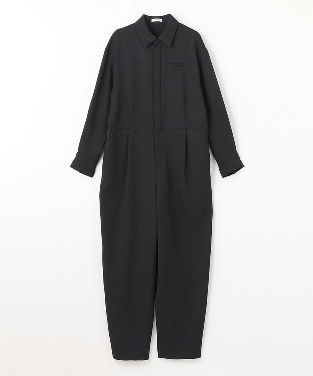 NAVE ウォッシャブルツイル ジャンプスーツ ブラック系