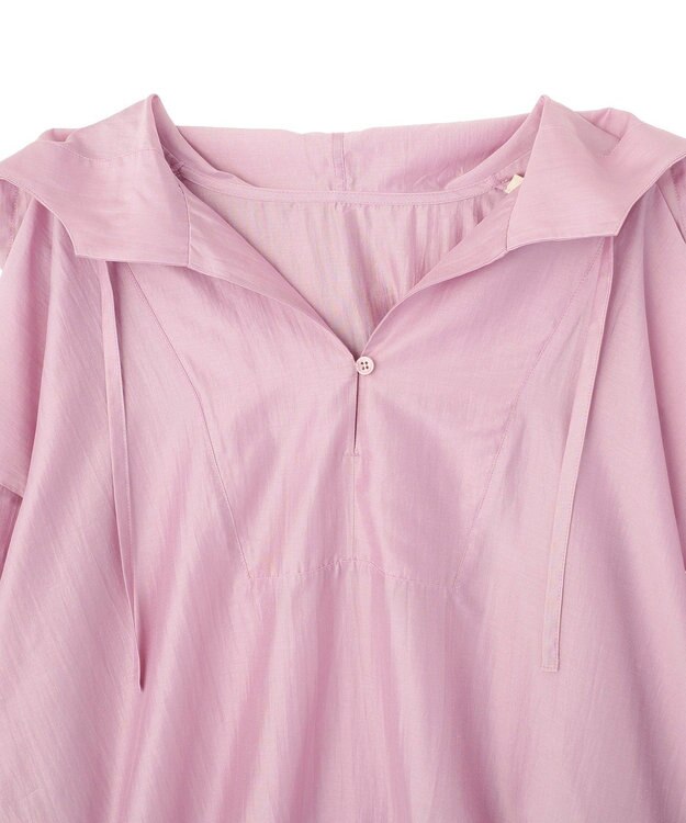 earth music&ecology アノラックフーディ Pink