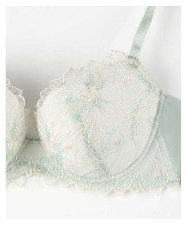 AMPHI ブラジャー ふっくらまる胸キープ 脇高設計 背中をスムージング 【Hold Day Bra ホールドデイブラ】 ブラ BBJ304 アンフィ／ワコール メロン