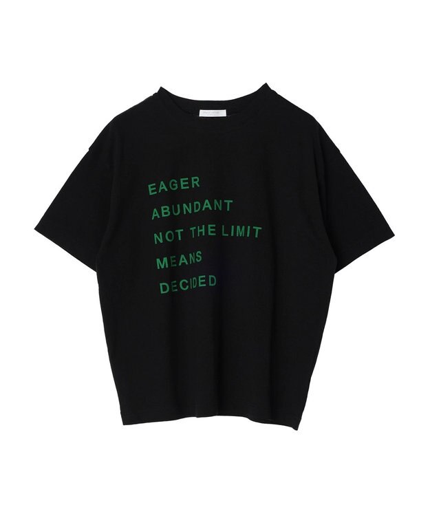 Green Parks ５段ロゴボックスＴシャツ Off White