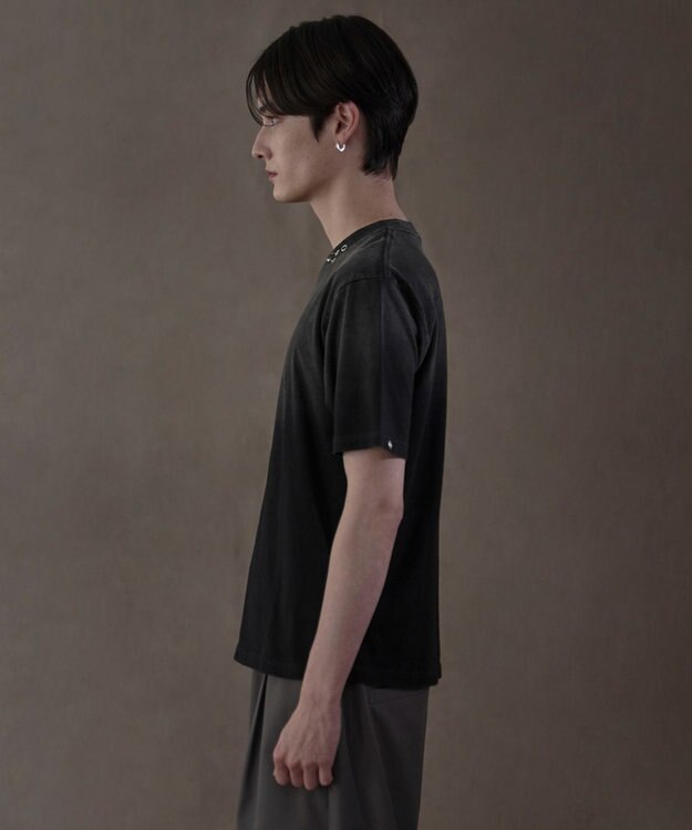 WEGO ピアス付きT（SS） スミクロ