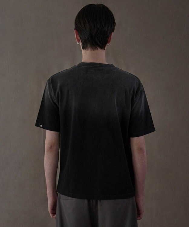 WEGO ピアス付きT（SS） スミクロ