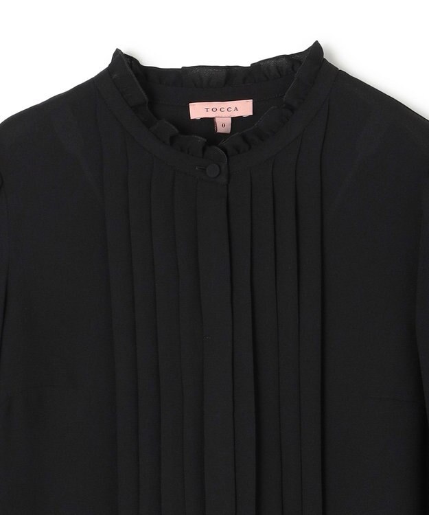 TOCCA 【消臭・洗える】BISCUIT ブラウス ブラック系