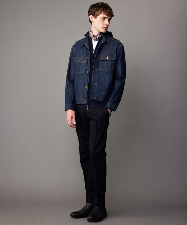 JOSEPH ABBOUD 【キングサイズ・オーガニックコットン使用/サスティナブル】JOE COTTON リンクス Ｔシャツ ホワイト系