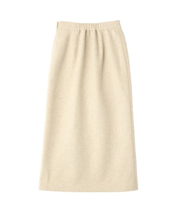 CRAFT STANDARD BOUTIQUE ラップ風Iラインスカート Light Beige