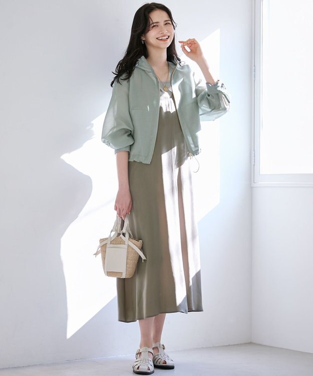 23区 S 【SLOW/一部店舗限定】好評につき新色追加！ラメリブジャージー タンクトップ ライトグレーラメ