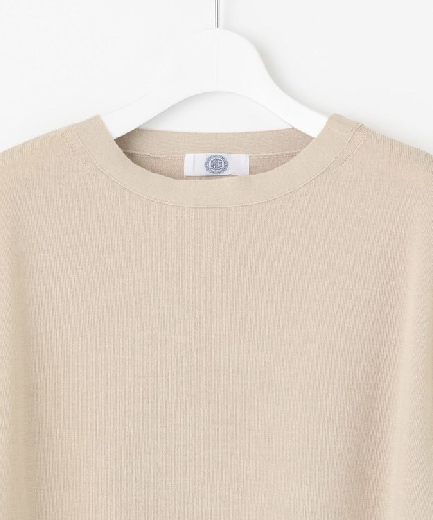 J.PRESS LADIES S 【洗える】FLORA ニットベスト ベージュ系