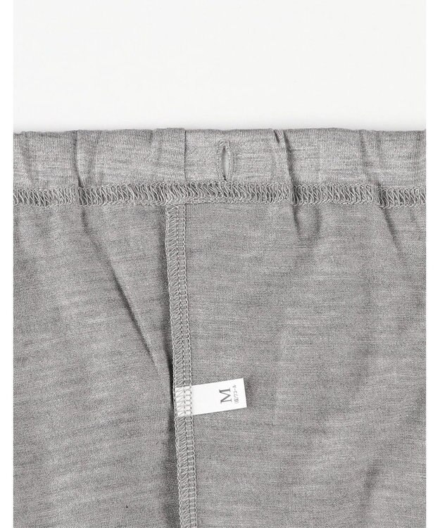 ワコール／睡眠科学 メンズ パジャマ 長袖 長ズボン シルク100%(本体) YGX548 睡眠科学／ワコール チャコールグレー