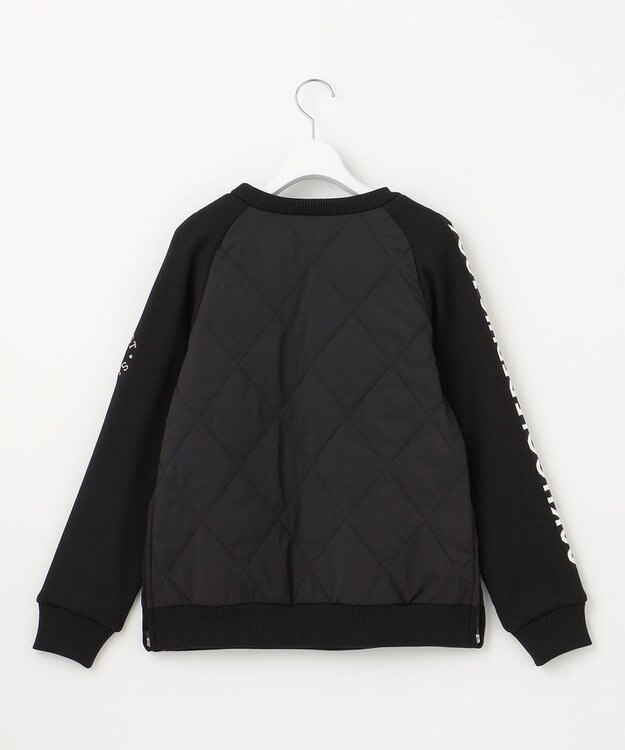 23区GOLF 【WOMEN】中綿キルトプルオーバー 着脱楽ちん 便利なポケット付 1枚で決まる ブラック系