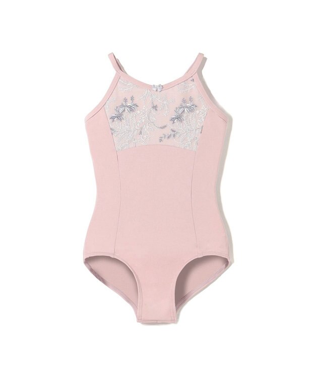 Chacott キャミソールレオタード グレイッシュローズ