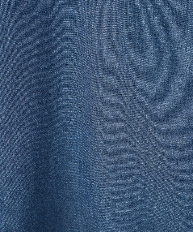 Green Parks ・ＳＵＧＡＲ　ＳＰＯＯＮ　デニムＶネックワンピース Indigo