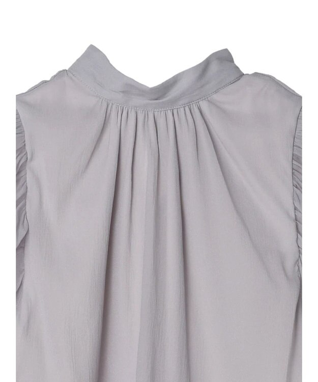 Green Parks ・ＥＬＥＮＣＡＲＥ　ＤＵＥ　バックリボンブラウス Light Gray
