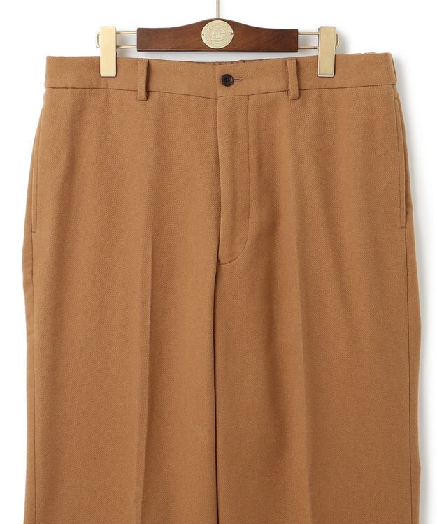 J.PRESS MEN カシミヤタッチワイド イージーパンツ ベージュ系