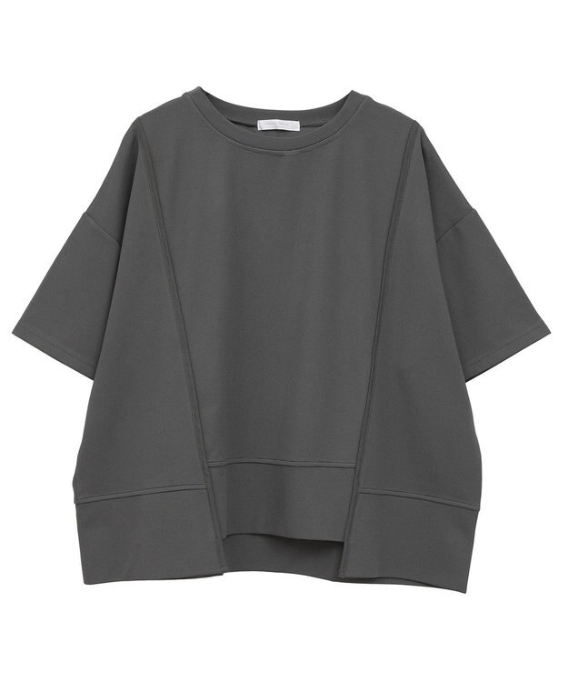 Green Parks テープパイピングリップルプルオーバー Gray