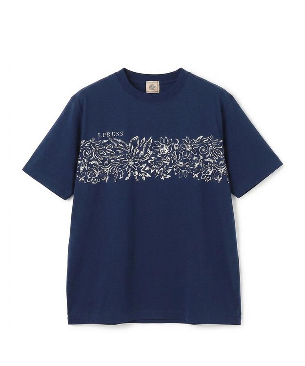 J.PRESS MEN 【J.PRESS YACHAT CLUB】アーバンリゾート Tシャツ ネイビー系