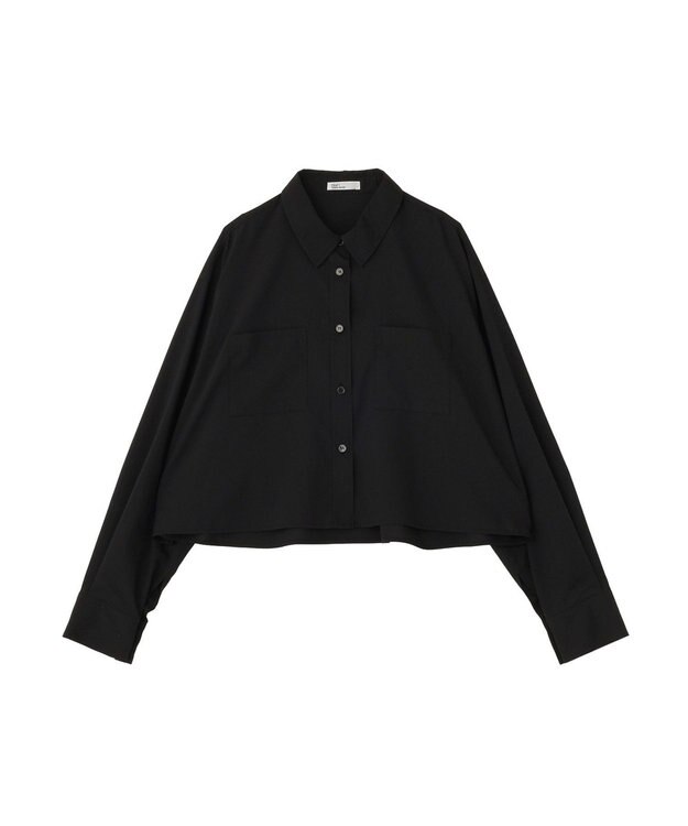 CRAFT STANDARD BOUTIQUE クロップドレングスシャツ Black