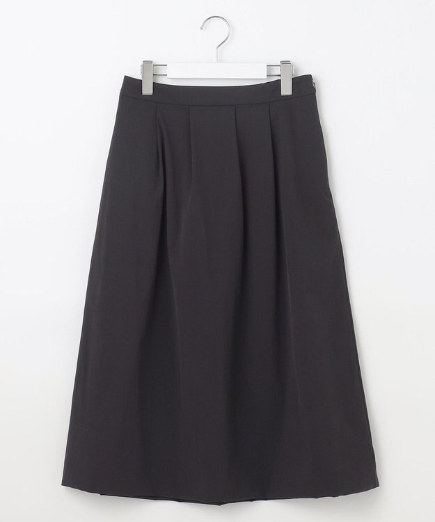 J.PRESS LADIES L 【洗える・撥水・接触冷感】アウトフィッター バルーン スカート ブラック系