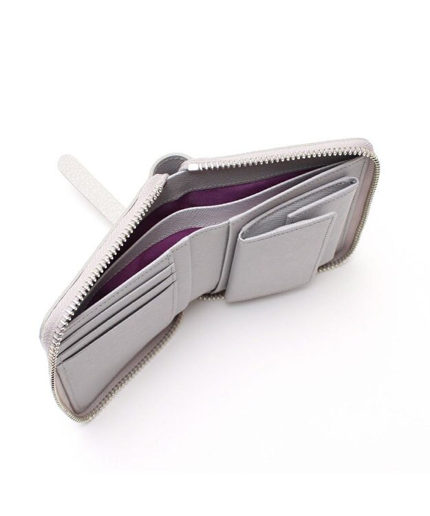 A.D.M.J. 【牛革】モーツァルト/スワロフスキー・クリスタル付スモールウォレット ダーフィン