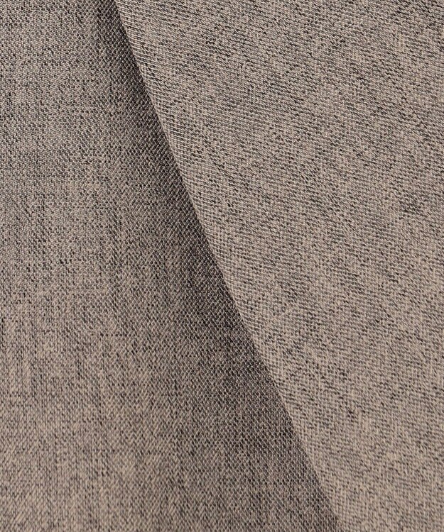 uncrave ウォッシャブルウールライクツイル ジャケット シャンブレーチャコール