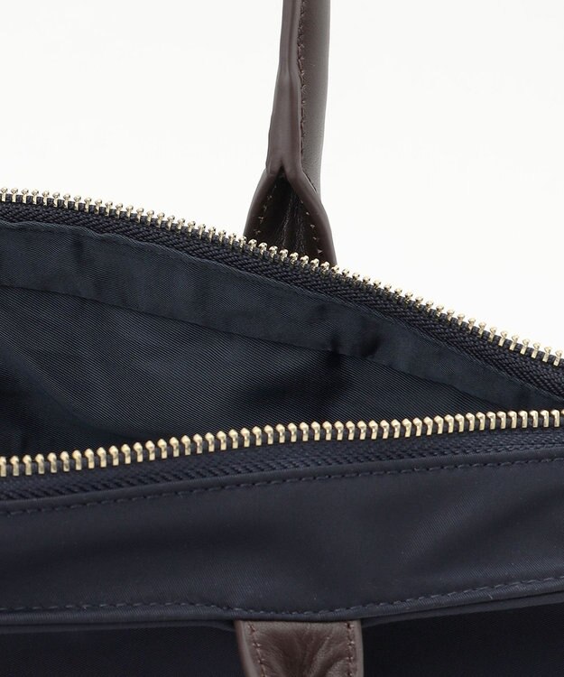 J.PRESS LADIES 【WEB限定】2wayナイロン Midium トート バッグ ネイビー系