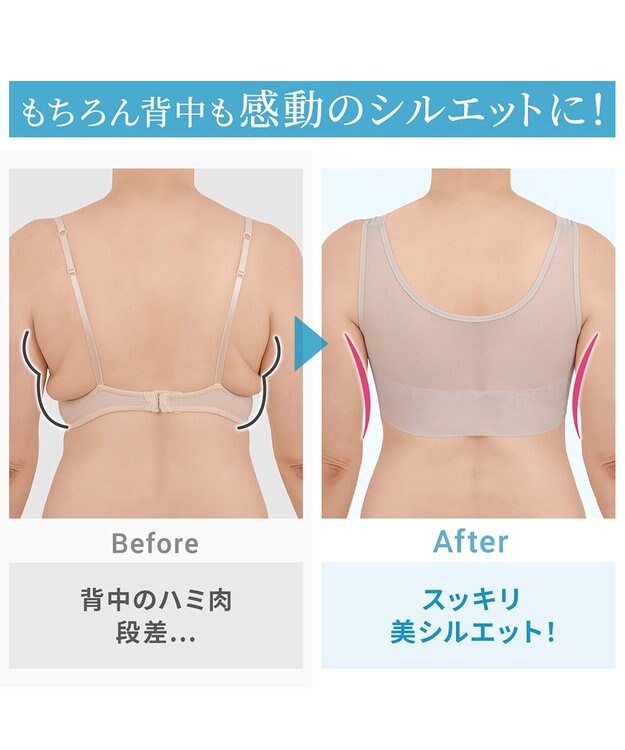 BRADELIS New York 【Yukine inc. 】ゆきねえモアソフト快適ホールドブラ24  接触冷感 ノンワイヤーでラクに補正 ブラジャー YH124201 クリームベージュ