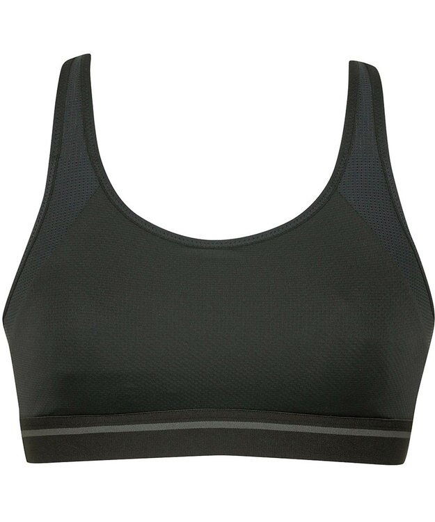 Wing ジュニア スポーツブラ Wing Teen 運動時のユレを軽減 【AFTER STEP  まるくボリュームが出てきた胸に】 ノンワイヤー RB2335 ウイング／ワコール ブラック