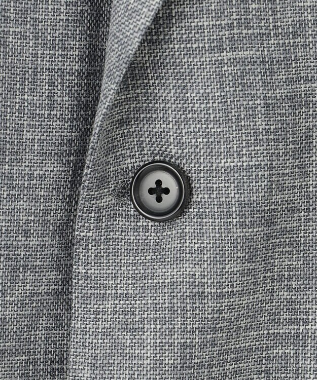 J.PRESS MEN 【NEW STAGE】 KASURI DYEING メッシュ ジャケット ライトグレー系