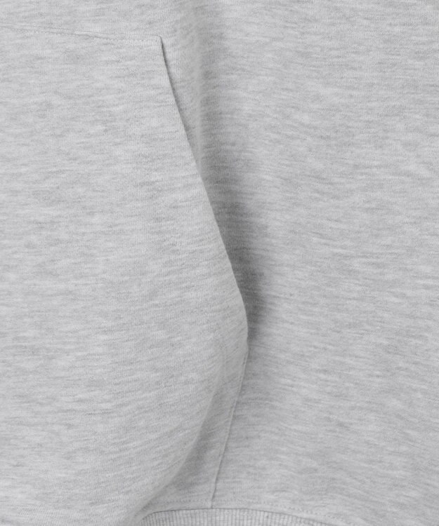 WEGO 【ユニセックス着用ITEM】ワッペンロゴパーカー アッシュグレー