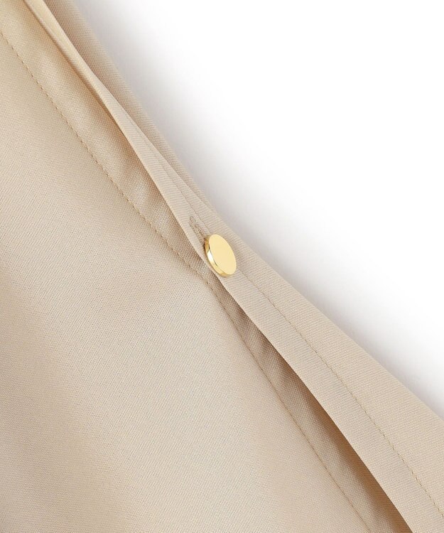 BEIGE， PERIDOT / 2WAYスリーブ ドレープブラウス Nude