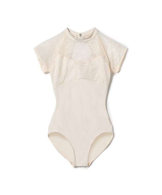 Chacott ハイネックレオタード ハニーベージュ